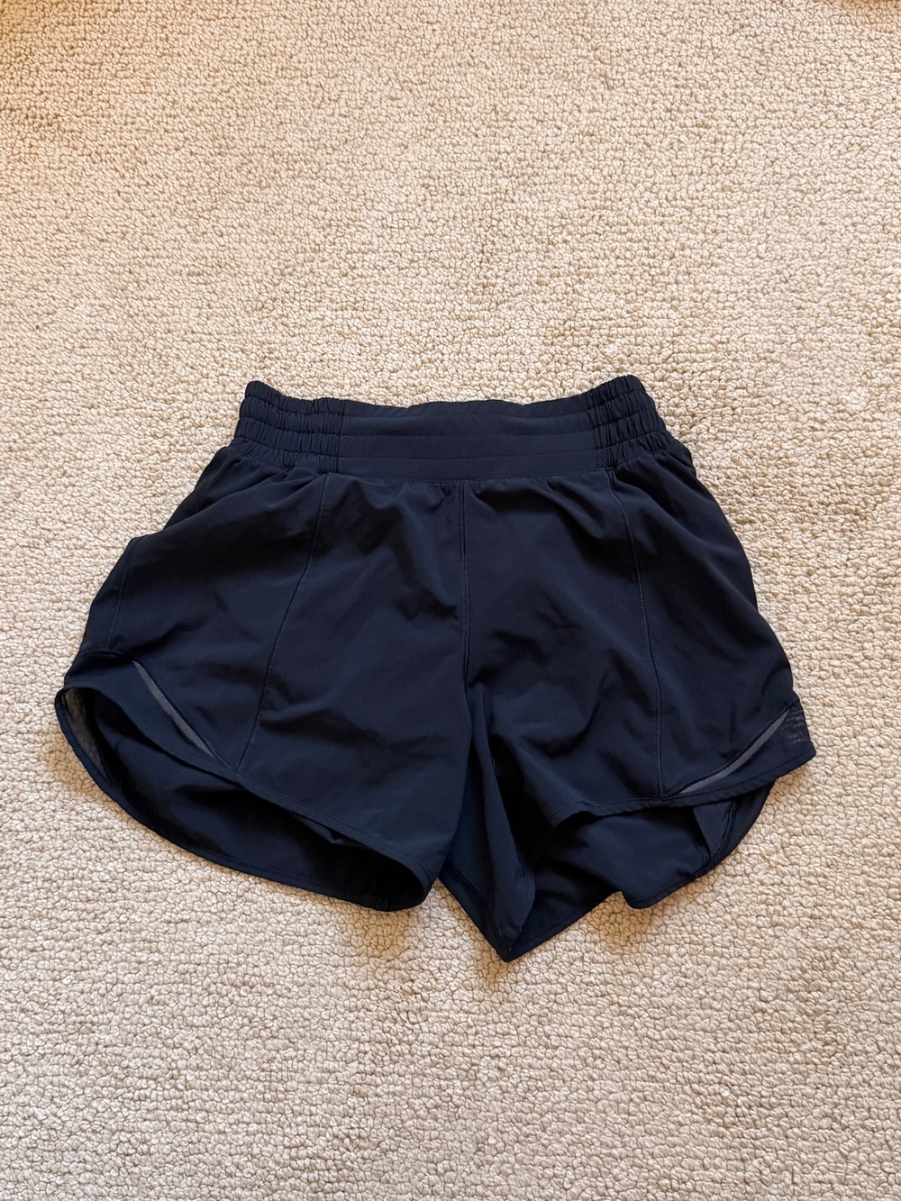 lululemon athletica Black Women's Athletic Running Shorts